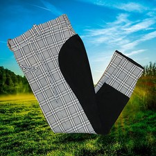 Kinder Reithose Covalliero Trendstar Vollbesatz, light-blue kariert, Gr 140