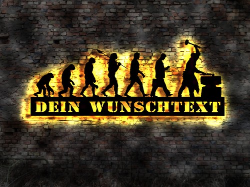 Schmied evolution alte berufe - evolution,