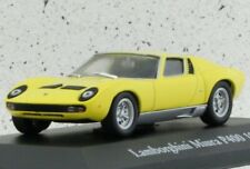 LAMBORGHINI Miura P 400 - 1966 - yellow - Atlas 1:43