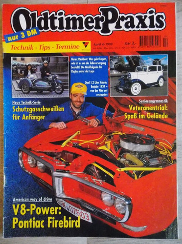 Oldtimer praxis april 1998 - oldtimer,