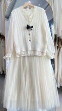Damenmode set weste - damenmode, hemd