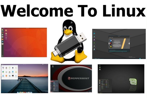 In1 multiboot linux - 8, 32gb