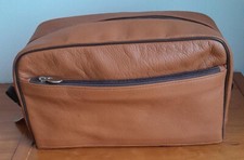 NEUE Kulturtasche echtes Leder