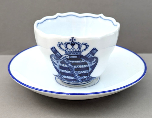 Meissen tasse wappen - tasse,