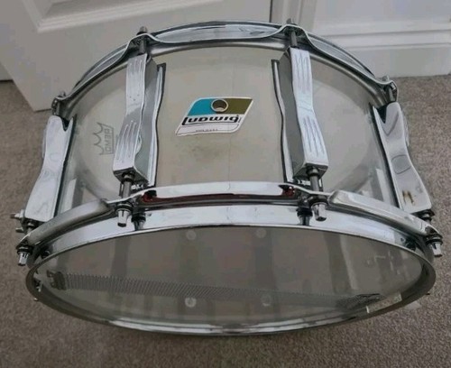 Ludwig vistalite clear x - ludwig, 14"