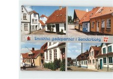 Sonderborg Smukke gadepartier tra den gamle bydel