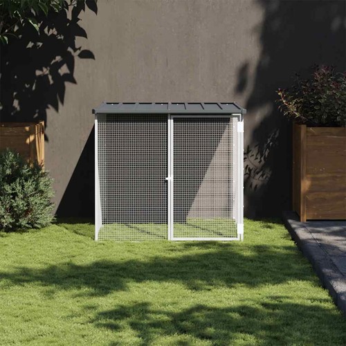 Vidaxl hühnerkäfig mit dach - mit,