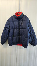 Fila Vintage Daunenjacke Blau L WO001