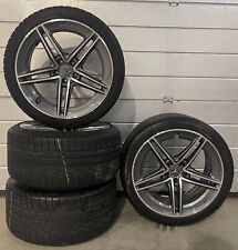 4x 19 Zoll Winterkompletträder ORIGINAL  AMG Mercedes C63 AMG Winterreifen