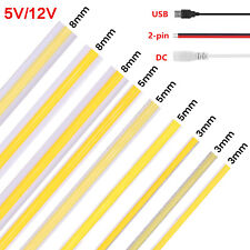 5V 12V COB LED Streifen