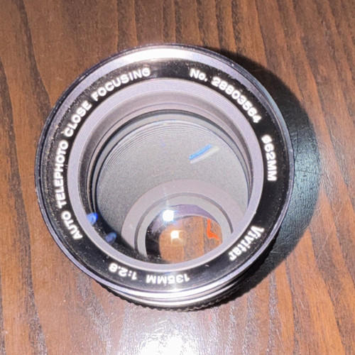 Vivitar auto 135 mm - auto, 1:2,8/135