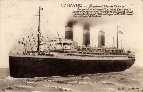 Passagierschiff ile de - ak,
