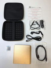 techPulse120 Extern UHD 4k M-DISC USB 3.0/C Gold Laufwerk Blu-ray Brenner Tasche