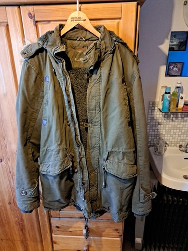 Parka winterjacke olive - gr.xl,