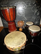 Percussion Konvolut Bongo