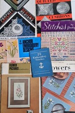 7 x Vintage Stick- und