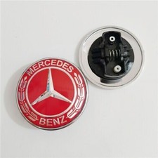 Silber rot 57mm Motorhaube