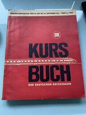 Kursbuch Deutsche Reichsbahn
