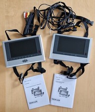 * TECH LUX  DUO * 2x7" Kfz DVD Player (Kopfstütze) * GEBRAUCHT * GETESTET *