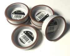 Tonschale natur/weiß 8 cm Ø