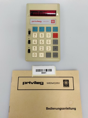 0041 taschenrechner privileg - 0041,