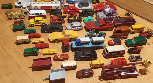 70er konvolut alte modellautos - konvolut,