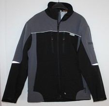 Terratrend Revolution Softshell Jacke Workwear Gr.M grau Arbeitsjacke
