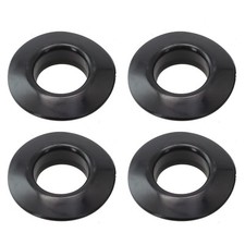 4pcs Universelle Kajak Paddel Tropfringe Kanadier Paddelschaft PVC Tropfringe