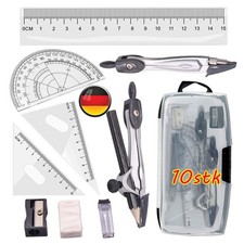 Geometrie set teilig zirkel - 10,
