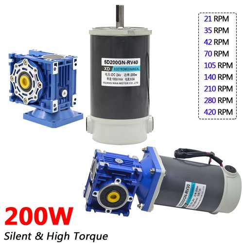 200w dc12v 24v getriebemotor - 200w, dc12v/24v