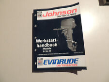 1992 Werkstatthandbuch JOHNSON Evinrude Außenborder 10 14 15 20 25 28 30 35 PS