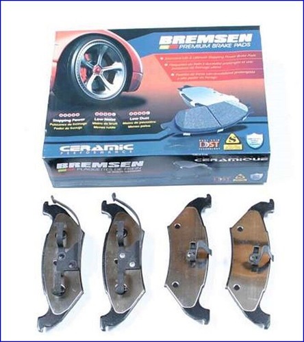 Keramik bremsklötze hinten - keramik,
