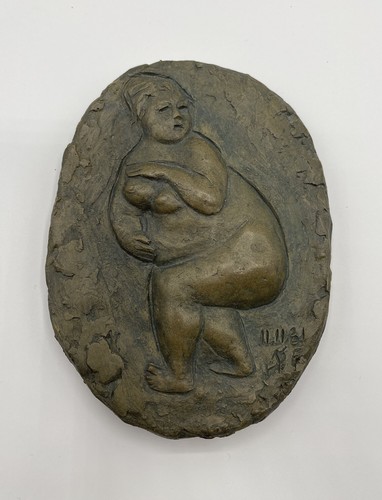 Kunst plastik akt signiert - kunst,