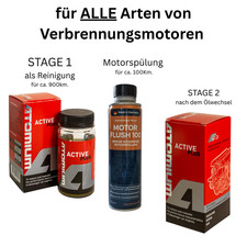 ATOMIUM Additive SET für ALLE Verbrenner mit Motorspülung.