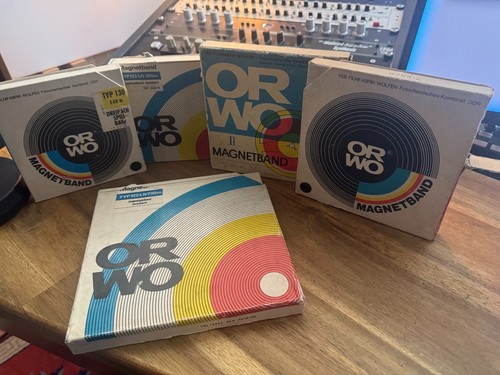 Orwo magnetband tonbandspulen - orwo,