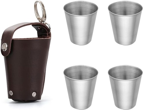 Schnapsglas aus edelstahl - schnapsglas,