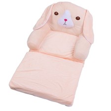 Faltbares Kindersofa Pink Dog