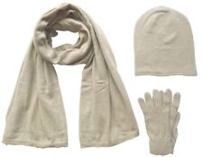 Kaschmir Beanie Mütze Slouch / XXL Schal / Handschuhe aus / Cashmere / Wolle