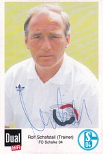 Autogramm - Rolf Schafstall