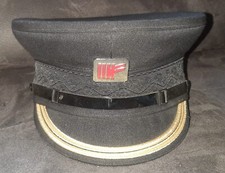 Irland. Blaue Schirmmütze der