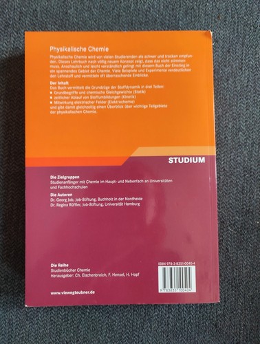 Lehrbuch physikalische chemie - lehrbuch,