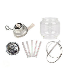 Feuerhand Ersatzteile - Glas Brenner Docht Meterware Schraube - Petroleumlampe