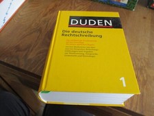 Der Duden, Bd. 1: Duden Die deutsche Rechtschreibung, neue Rechtschreibung Duden