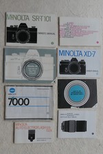 Minolta  XD7, 7000, SRT 101