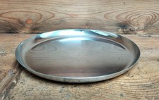 MONO großer Edelstahl Teller / Schale Puristischen Design Vintage selten