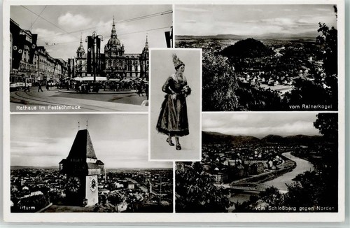 39503594 graz rathaus tracht - graz,
