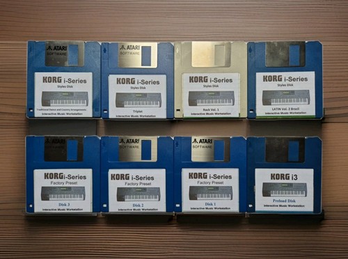 Vintage floppy disk styles - vintage,