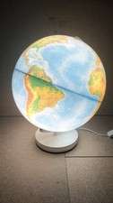 Globus Verlag 403467 Ø ca 34 cm Erdglobus mit Licht 1 : 38.000.000 Top-Zustand