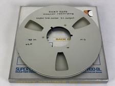 1x Sony SLH 50 Master Recording 26,5 cm Metallspule / Metal Reel