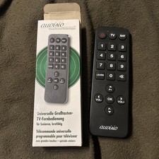 auvisio Universelle Großtasten-TV-Fernbedienung für Senioren lernfähig Gebraucht